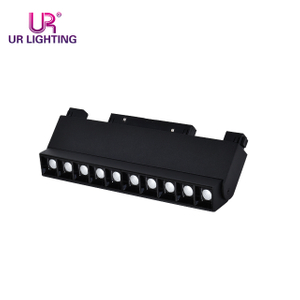Luz de rejilla de pista magénica negra plegable 20W A107-35